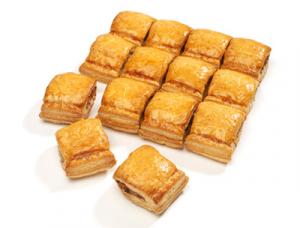 Mini sausage puffed pastry - pork/pork&beef 20G